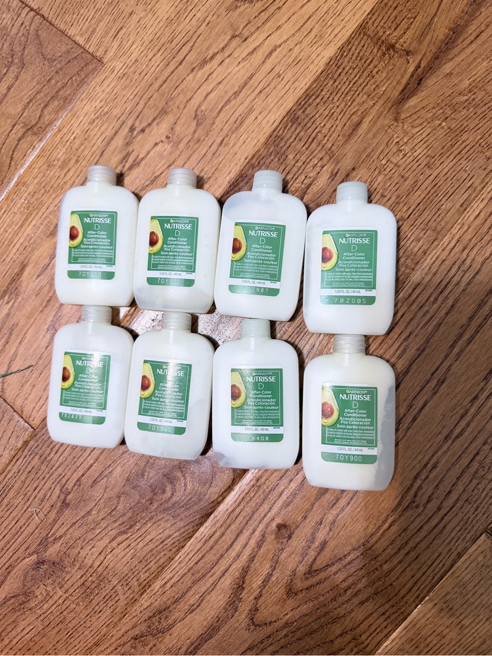 8 Garnier Nutrisse Nourishing Conditioner After Color Hair Mask 1.35 oz NEW lot